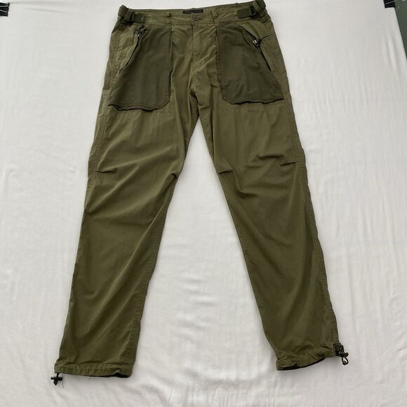 Abercrombie & Fitch Pants Mens 34x30 Cargo Slim Straight Y2K Athleisure - Picture 1 of 11